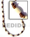 Rice Beads White Necklace