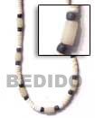 Natural 4-5 Heishe White Shell BFJ182NK Shell Beads Shell Jewelry Seeds Beads Necklace