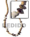 Natural Troca Manol In Sundial Shell Necklace