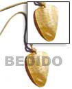 Natural Leather Thong   mother of pearl Teardrop BFJ244NK Shell Beads Shell Jewelry Leather Thong Necklace