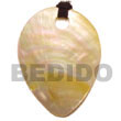 Natural Inverted mother of pearl Teardrop   Big BFJ5085P Shell Beads Shell Jewelry Shell Pendant