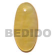 Natural MOP Oblong 20mm Pendants