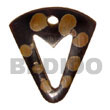 Natural Horn   Design 40mm Pendants BFJ5193P Shell Beads Shell Jewelry Horn Pendants