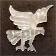 Eagle MOP Carving 45mm Pendants