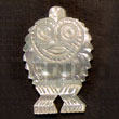 Natural Owl mother of pearl Carving 40mm Pendants BFJ5220P Shell Beads Shell Jewelry Shell Pendant