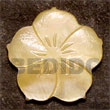 Natural Flower MOP 40mm Pendants