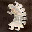 Natural Hammershell Centipede 45mm Pendants