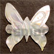 Butterly Carved Hammershell 40mm Pendants