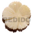 Natural 40mm Kabibe Shell Flower BFJ5397P Shell Beads Shell Jewelry Shell Pendant