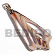 Natural Luhuanus Strombus (approx. BFJ6275P Shell Beads Shell Jewelry Shell Pendant