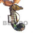 Natural Seahorse Pendant BFJ226P Shell Beads Shell Jewelry Shell Pendant
