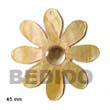 Natural mother of pearl Flower Pendant   Black BFJ227P Shell Beads Shell Jewelry Shell Pendant