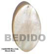 Natural hammer shell Oval BFJ5022P Shell Beads Shell Jewelry Shell Pendant