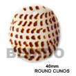 Natural Round Cunos BFJ5037P Shell Beads Shell Jewelry Shell Pendant