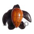 Natural Camagong Wood Turtle BFJ5064P Shell Beads Shell Jewelry Wooden Pendant