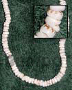 Natural Puka Shells Tiger In Beads BFJ003PK Shell Beads Shell Jewelry Puka Shell Necklace