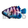 Natural Fish Hand Painted Wooden Refrigerator Fridge Door