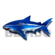 Natural Shark Hand Painted Wooden Refrigerator Fridge Door