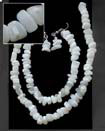 Natural Troca Shells In Nuggets BFJ004SPSSET Shell Beads Shell Jewelry Jewelry Set