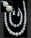 Natural Oyok (female) - Size Nk 18 inches, BFJ007NKSET Shell Beads Shell Jewelry Jewelry Set