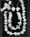 Natural Jewelry Set Troca Shell Manol Design