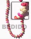 Natural 2-3 Mm Heishe Bleach Necklace